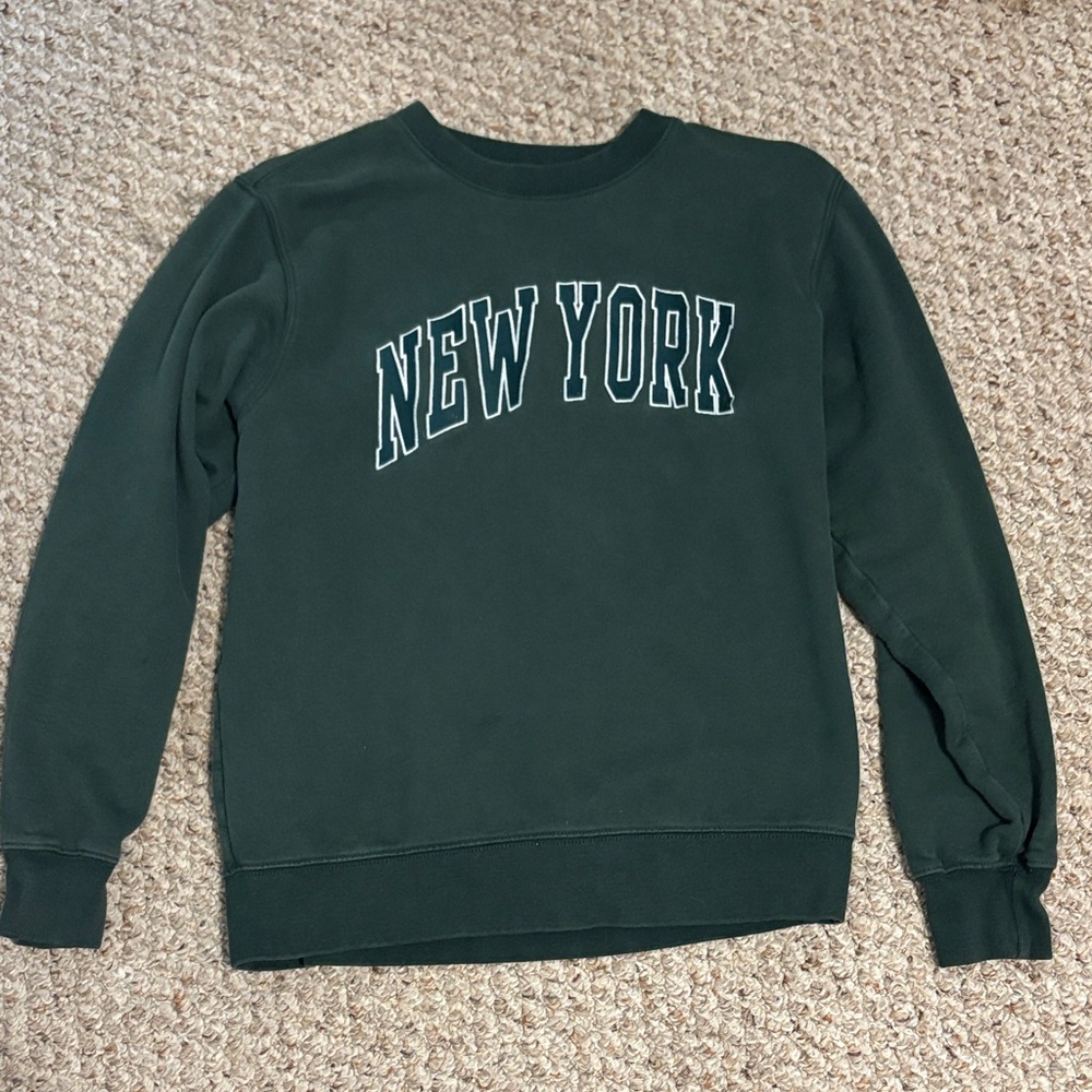 Green New York Men's Sweater
